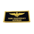 thumbnail image 1 of LT Tom Iceman Kazansky TOPGUN Nametag Patch – Hook and Loop, 1 of 1