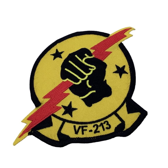 LT Tom Iceman Kazansky TOPGUN VF-213 Patch – Hook and Loop