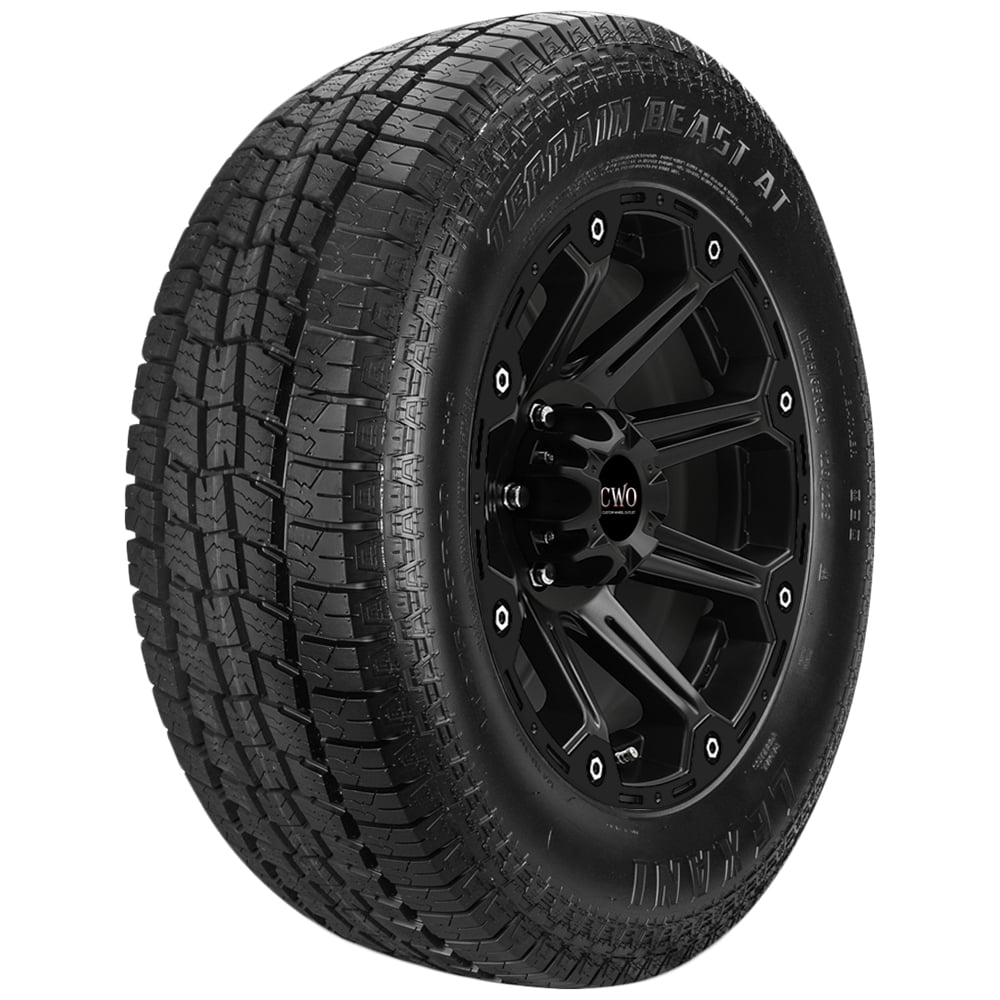 LT235/75R15 Lexani Terrain Beast AT 110S Load Range D Black Wall Tire ...
