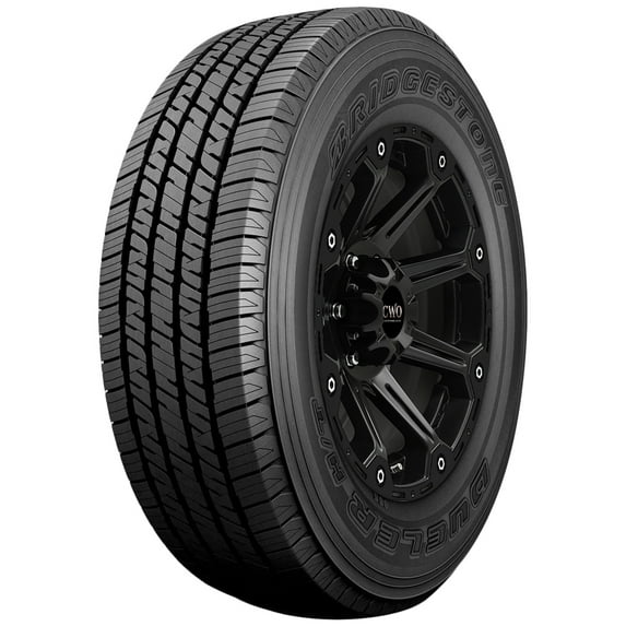 LT235/80R17 Bridgestone Dueler H/T 685 120/117R LRE Black Wall Tire