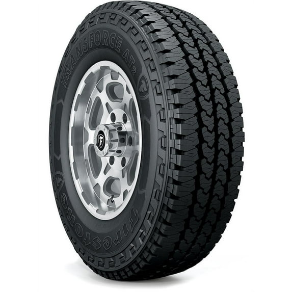 LT245/75R16 Firestone Transforce AT2 120R LRE Black Wall Tire