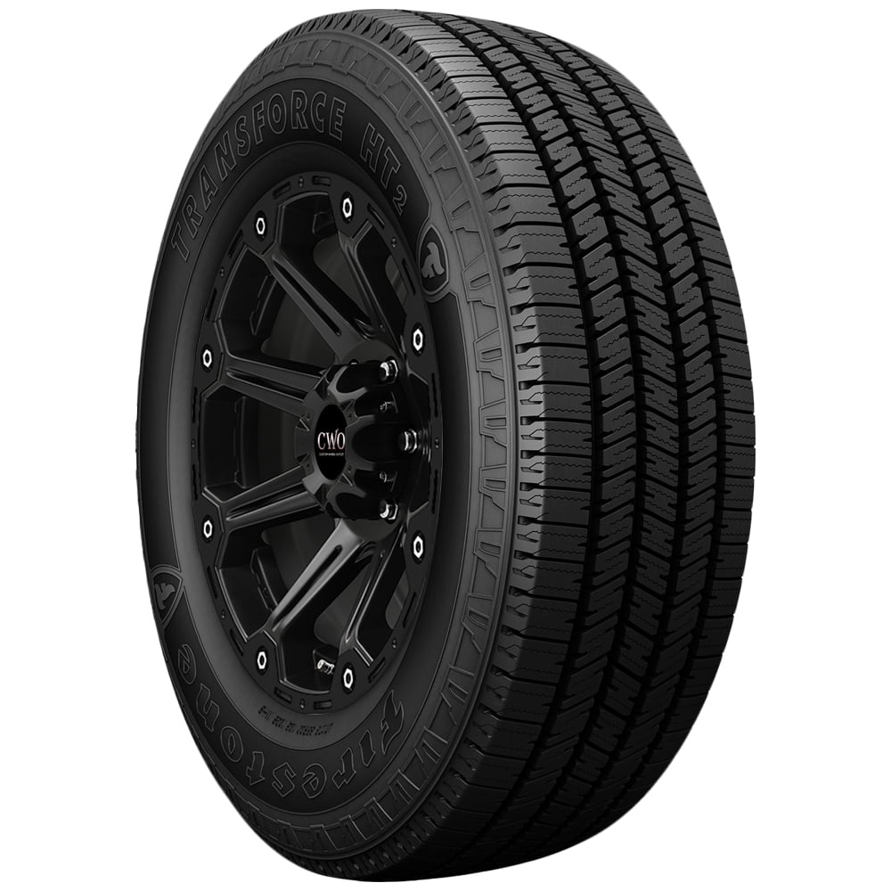 LT245/75R17 Firestone Transforce HT2 121/118R LRE Black Wall Tire ...