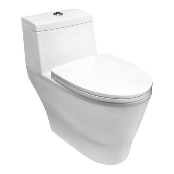 LT3 Dual Flush Elongated One-Piece Ceramic Toilet