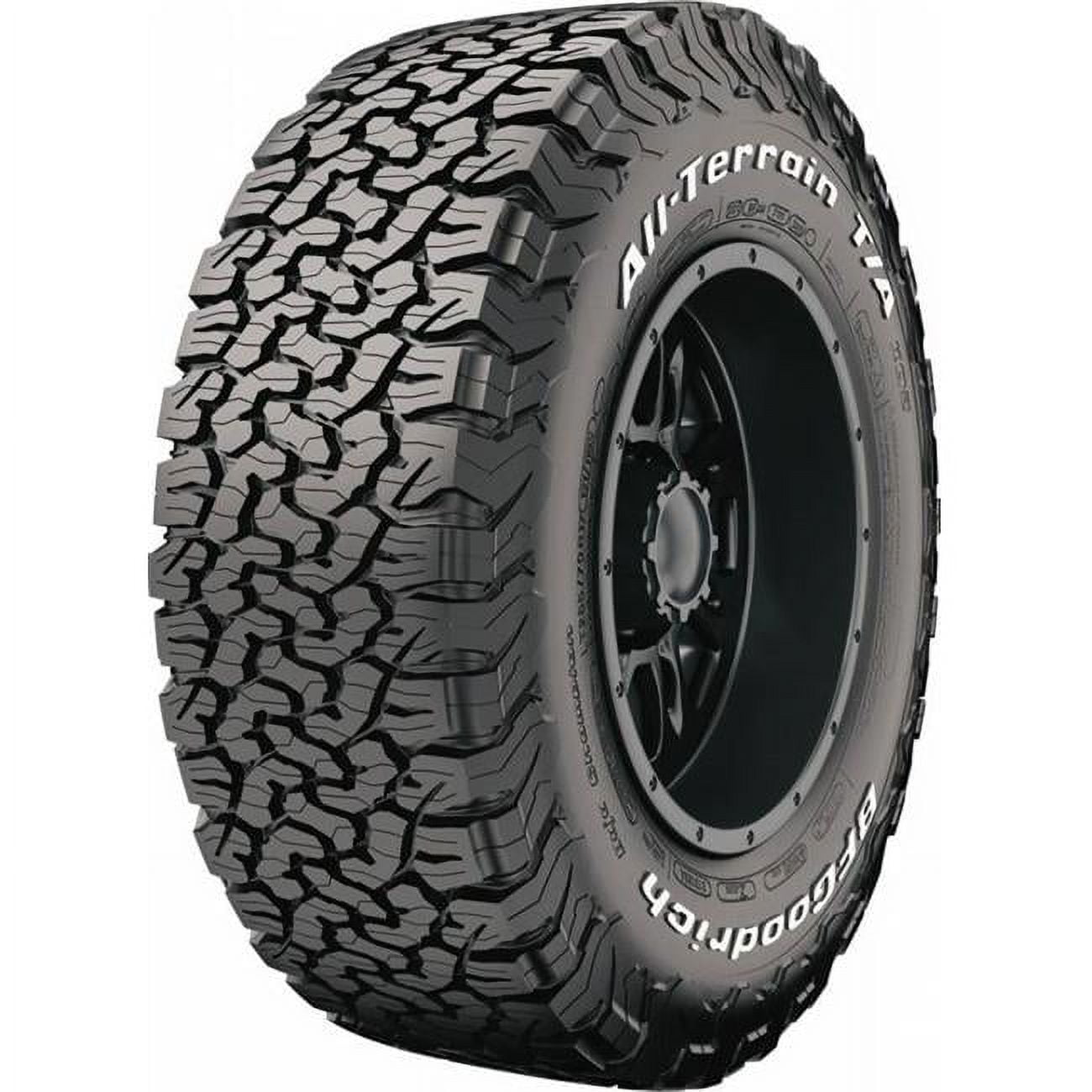 LT305-55R20 All-Terrain T-A KO2 Tire, Black