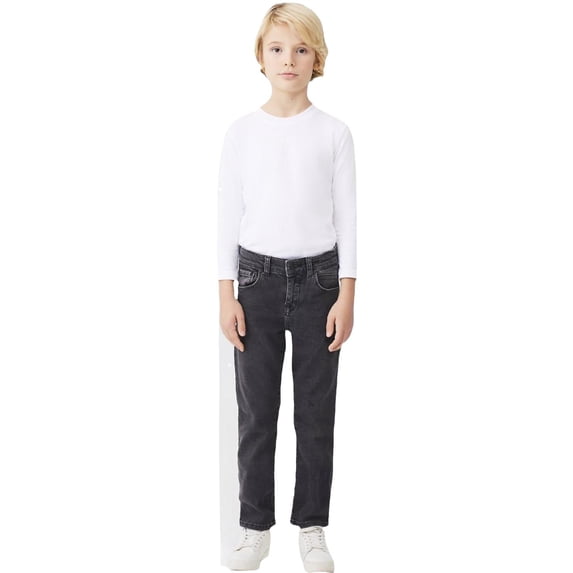 LTB Jeans Boys Rafael B Slim Fit Mid Waist Jeans | 5A/110CM - DARK GREY