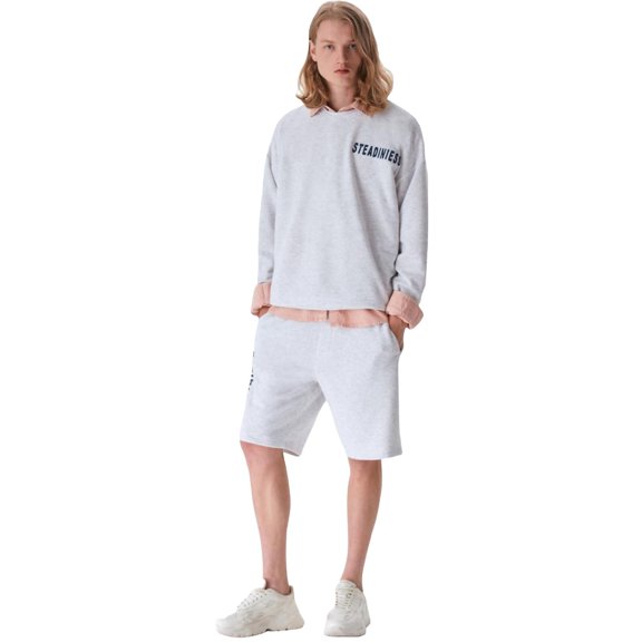 LTB Jeans Men's Slogan Sweatshirt | S - GREY