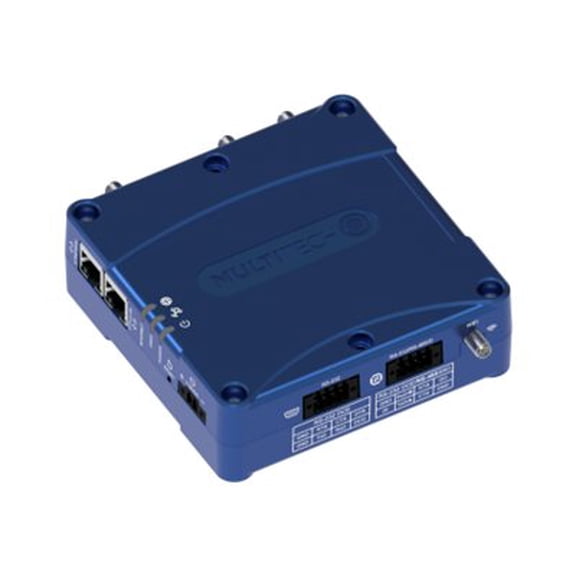 Multitech Systems MTR3-L4G2D-AC00QA-EWM Lte Cat 4 Cellular Router With Fallback Gnss And Accessory Kit.