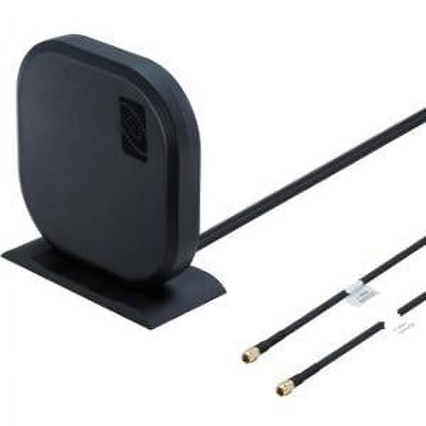 Sleek 6.5" UV-Protected Water-Resistant LTE Antenna with Desktop Stand