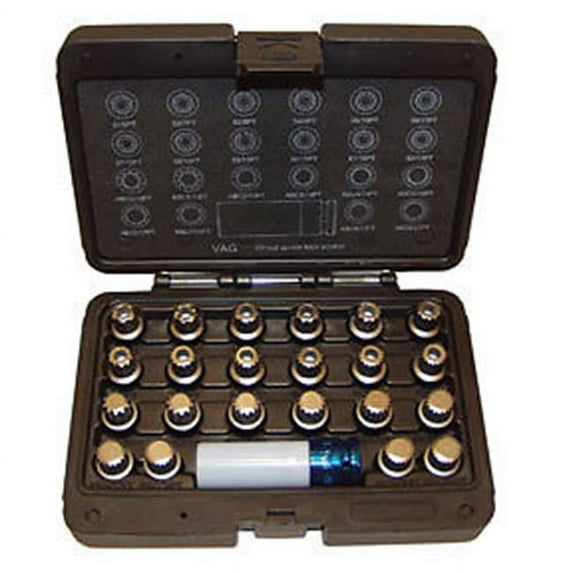 LTI Tools LOC-LT4150 Audi Wheel Lock Key Kit