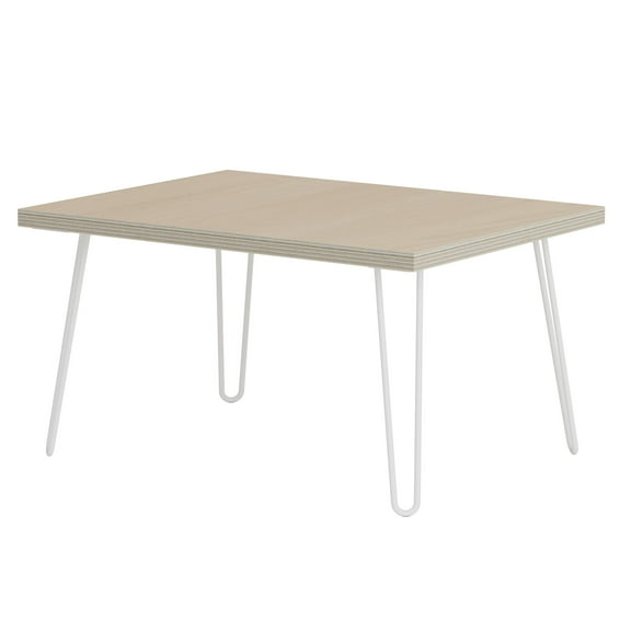 LTL Duraline Table Legs Wired White Steel 16", Set of 4