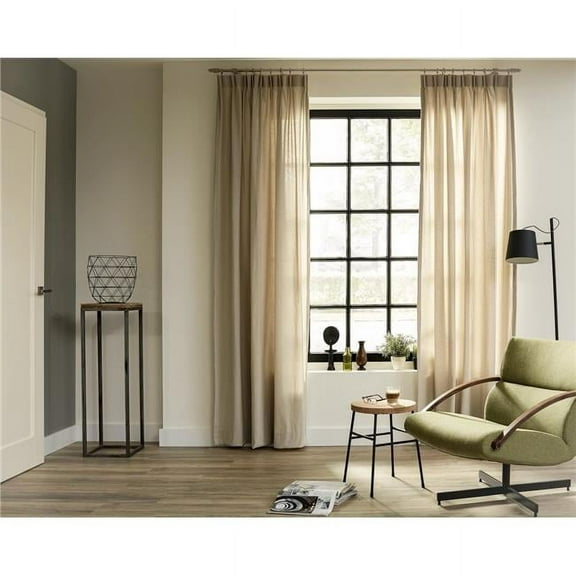 LTL Home Products BN20POLESPO63R 20 mm 63 in. Intensions Single Rod Kit, Brushed Nickel