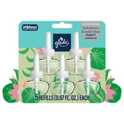 Glade  PlugIns , Lush Greens & Water Lotus Scented Oil, 3.35 oz, 5 Count