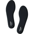 thumbnail image 1 of LTOHOE Memory Foam Insoles for Men, Replacement Shoe Inserts for Running Shoes, Hiking Shoes, Sneaker, Cushion Shoe Insoles Shock Absorbing for Foot Pain Relief, Comfort Inner Soles 8mm Black US 10, 1 of 7