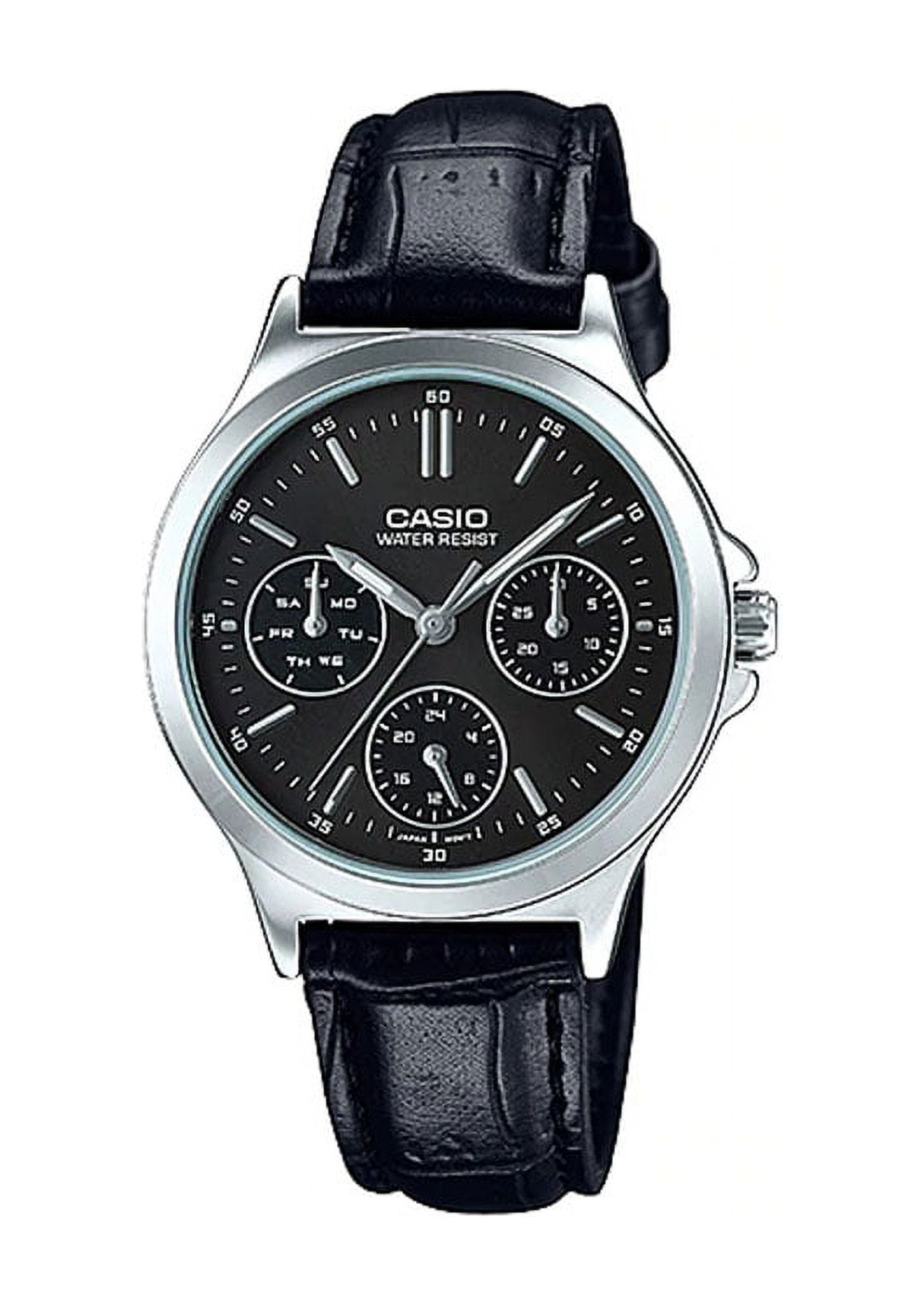 LTP-V300L-1A Ladies Black Casual Casio Watch