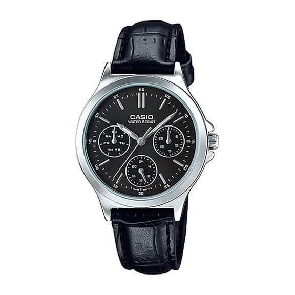 LTP-V300L-1A Ladies Black Casual Casio Watch