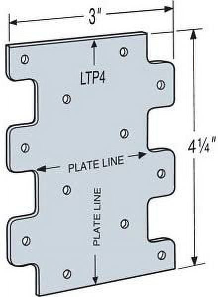LTP4Z Lateral Tie Plate