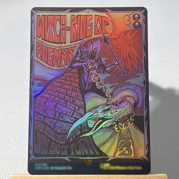 LTR FOIL3-01 Tcg proxy magic cards The One Ring Dawn of a New Age Shadow of the Enemy Hew the Entwood gather