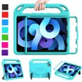 thumbnail image 1 of LTROP Case for iPad Air 5th/4th Generation Case(2022/2020), iPad Pro 11 Case 2021/2020/2018, Built-in Screen Protector, Shockproof Handle Stand Kids Case for iPad Air 5/4 10.9” & iPad Pro 11”, Teal, 1 of 8