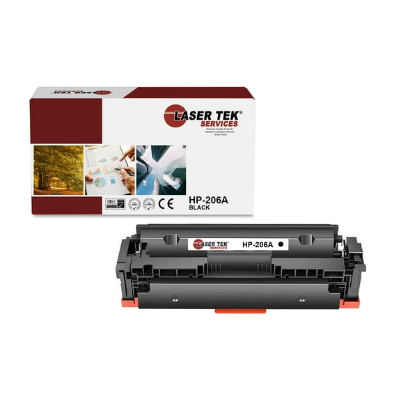 LTS 206A Black Compatible with HP LaserJet M255dw M282 Toner Cartridge