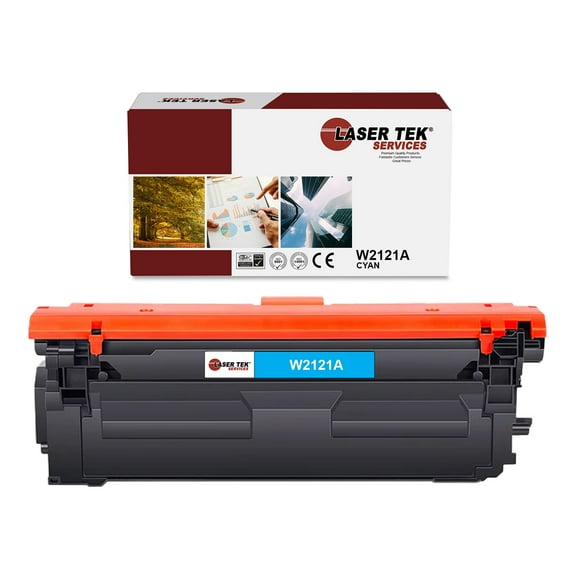 LTS 212A Cyan Compatible for HP LaserJet MFP M578c Toner Cartridge