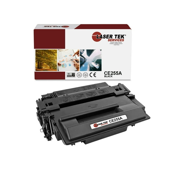 LTS 55A CE255A Black Compatible for HP LaserJet P3011 P3015 Toner Cartridge