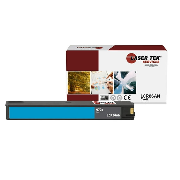 LTS 972A L0R86AN Cyan HY Compatible for HP PageWide Pro 352dw 377dw 452dn Ink