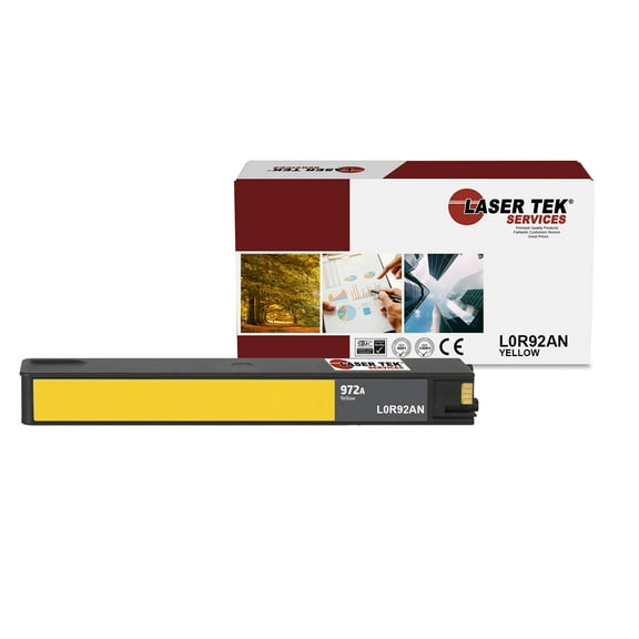 LTS 972A L0R92AN Yellow HY Compatible for HP PageWide Pro 352dw 377dw 452dn Ink