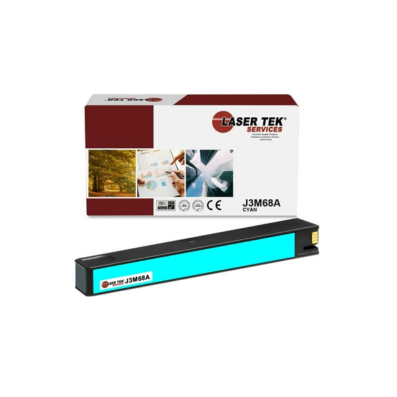 LTS 981A J3M68A Cyan HY Compatible for HP PageWide Enterprise 556dn 556xh Ink