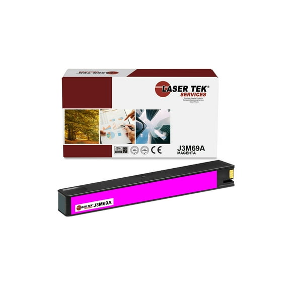 LTS 981A J3M69A Magenta HY Compatible for HP PageWide Enterprise 556dn 556xh Ink