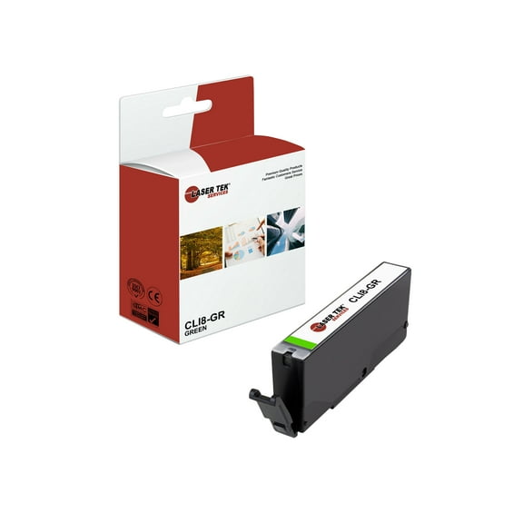 LTS CLI8-GR Green HY Compatible for Canon Pixma iP4200, MP500, MX850 Ink