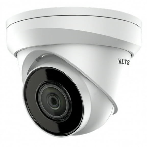 LTS CMIP1382NW-28MA HD IP 8MP/4K 2.8mm WDR Built-in Mic Turret Network Dome Camera LTCMIP1382NW-28MA