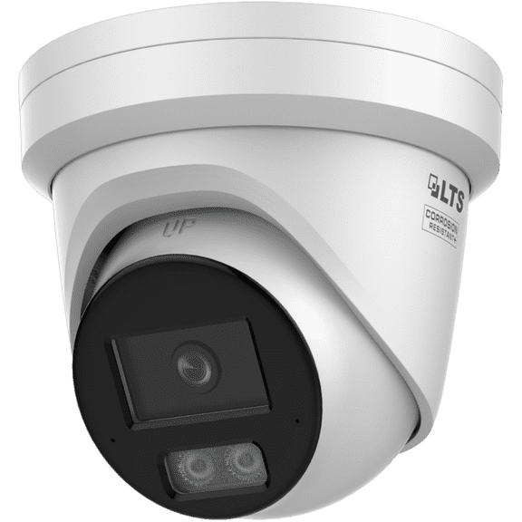 LTS CMIP3CD42WI-28AISP 4MP AI Color247 Fixed Network Turret Camera