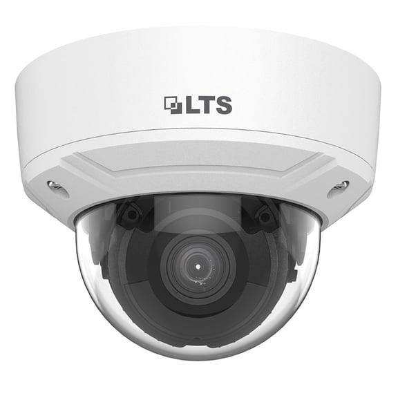 LTS CMIP7283W-SDZ HD IP 8MP/4K 2.8-12mm Motorized Smart Ai Vandal Proof Dome Camera LTCMIP7283W-SDZ