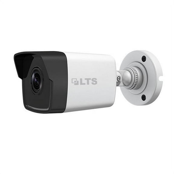 LTS CMIP8042-28 4MP H.265+ 2.8mm Wide Angle Lens 100ft IR Bullet Network IP Camera LTCMIP8042-28