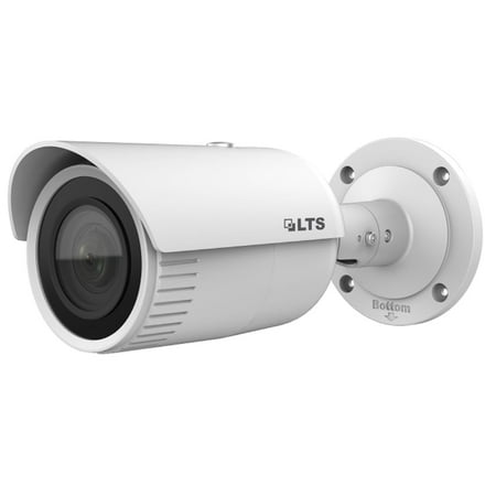 LTS CMIP8043NW-MZ HD IP 4MP 2.8-12mm Varifocal Motorized 131ft IR WDR Bullet Camera LTCMIP8043NW-MZ