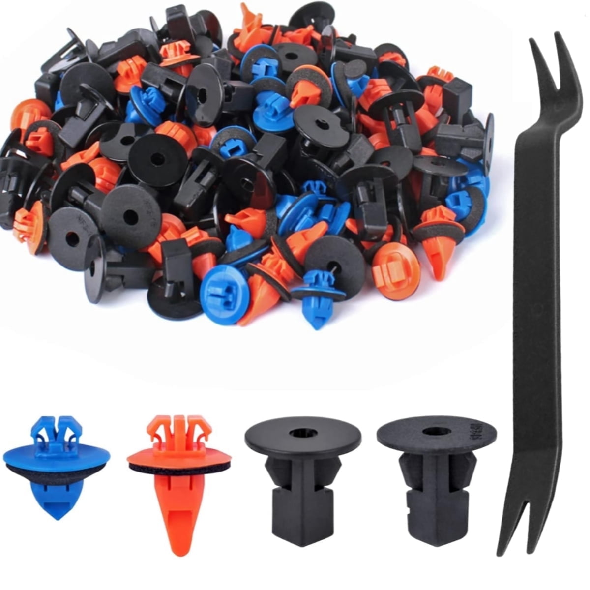 LTS EMIRA 120Pcs Fender Flare Clips, Retainer Fastener Rivets for ...