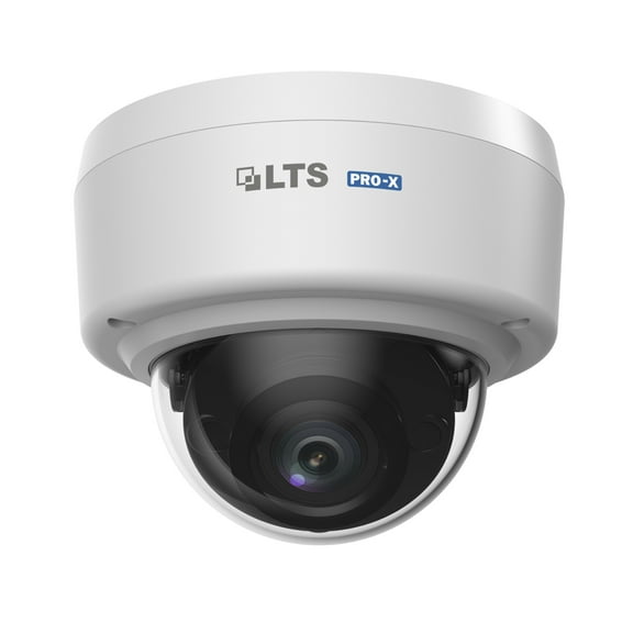 LTS LXIP7743W-SDZ Pro-X IP 4MP 2.7-13.5mm 131ft IR WDR Built in Mic Ai NDAA Dome Camera