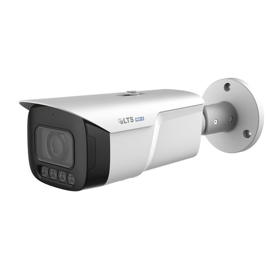 LTS LXIP9C82W-28MDA PRO-X IP 8MP 2.8mm 24/7 Color Ai WDR Built-in Mic NDAA Bullet Camera