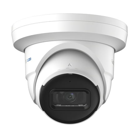 LTS PRO-X LXIP3582W-28MDA 8MP IP 2.8mm 98ft IR WDR Built in Mic Ai NDAA Turret Camera