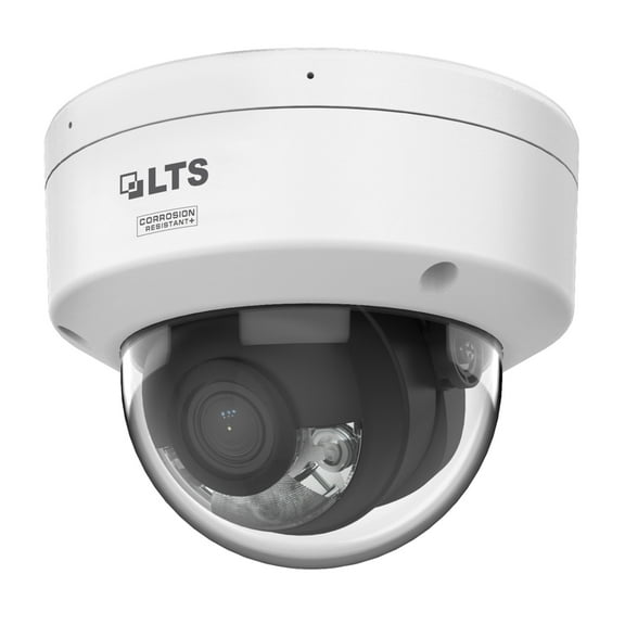 LTS Platinum CMIP7CD42WI-28AISP IP 4MP Ai Color 247 Built-in Mic Hybrid Light Vandal Camera LTCMIP7CD42WI-28AISP