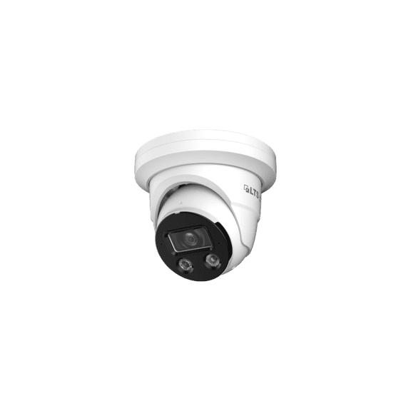 LTS Pro-X LXIP3C82NWI-28SDL 8MP Color 24/7 X-Deterrence & X-Search Turret Network Camera with Built in Mic & Speaker & NDAA Compliant