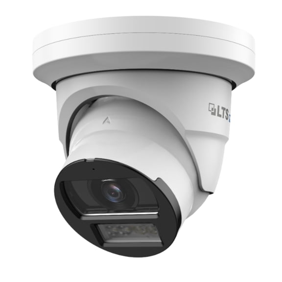 LTS Pro-X LXIP3C82WI-28MDA IP 8MP 2.8mm 98ft WDR Ai Smart Dual Light Mic NDAA Dome Camera