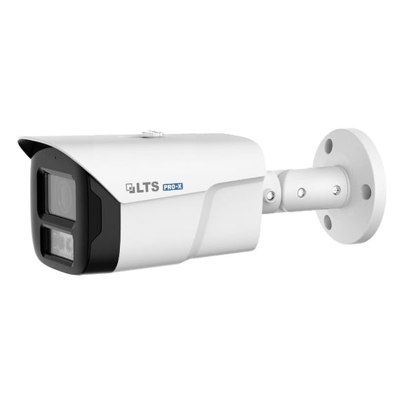 LTS Pro-X LXIP9C42W-28AISP IP 4MP AI ISP 2.8mm Full-Color Night Vision PoE NDAA Bullet Camera