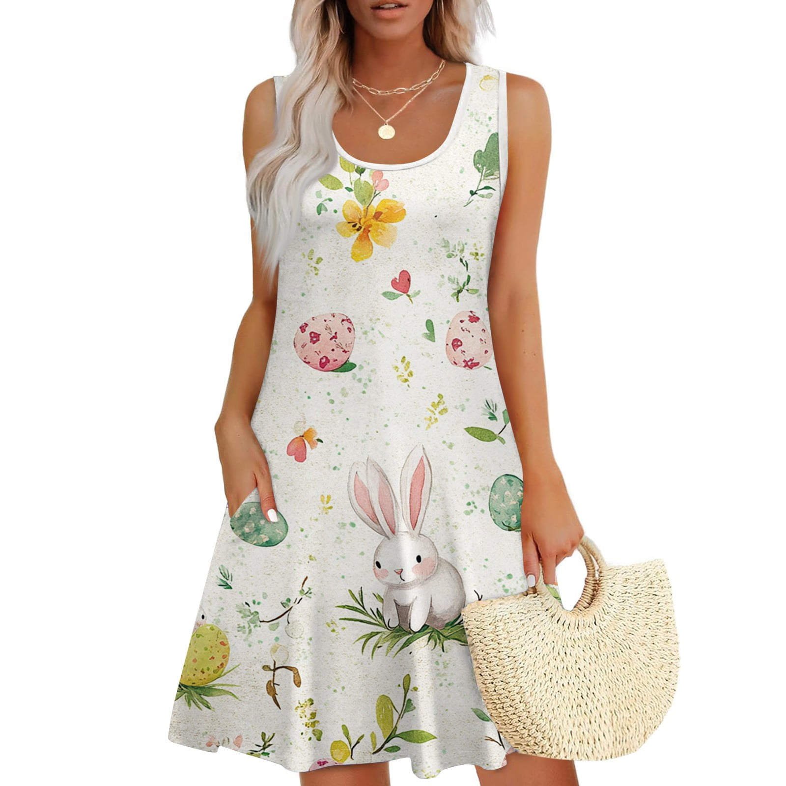 plus size special occasion dresses for women Sydneys Closet SC7381 Prom Dress Plus Size Flower Print 18 / Ivory/ Floral