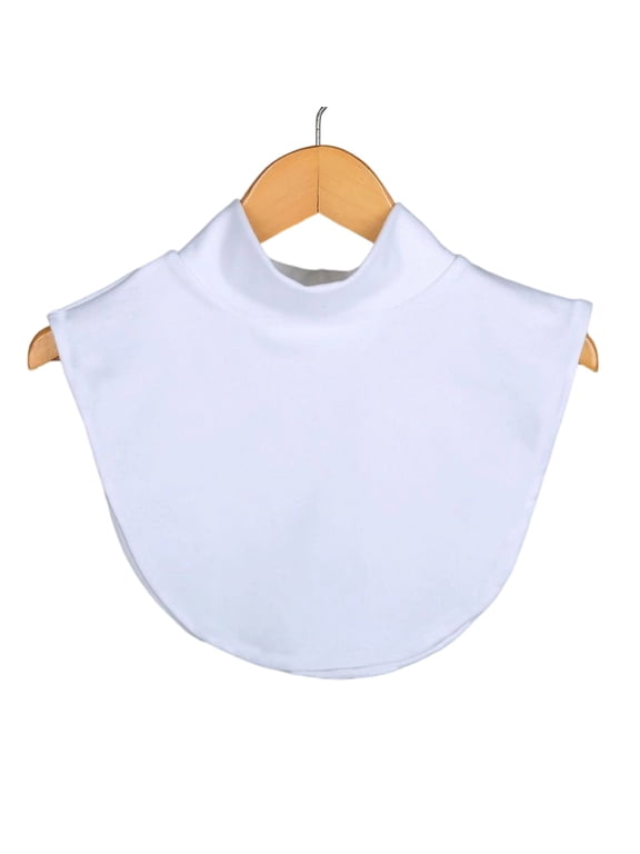 Fake Turtleneck Collars Detachable Dickey Collar Half Top Neck Mock Soft High Warmer Turtle Necks for Women Men