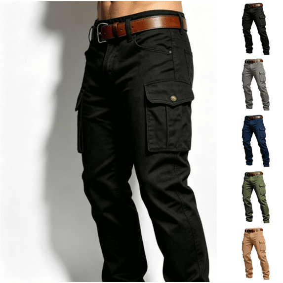 LTTVQM Hiking Pants Men Stretch Ripstop Lightweight Breathable Outdoor Fishing Cargo Pants with Multi Pockets Travel Casual Work Work Pants Black 3XL