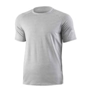LTTVQM Men s Quick Dry Active Workout T Shirt Summer Spring Short Sleeve 2026 Training Tee Top for Night Running Gym Light Gray XL