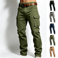 thumbnail image 1 of LTTVQM Mens Hiking Pants Stretchy Ripstop Lightweight Breathable Outdoor Fishing Cargo Pants with Pockets Travel Casual Work Work Pants Army Green L, 1 of 5