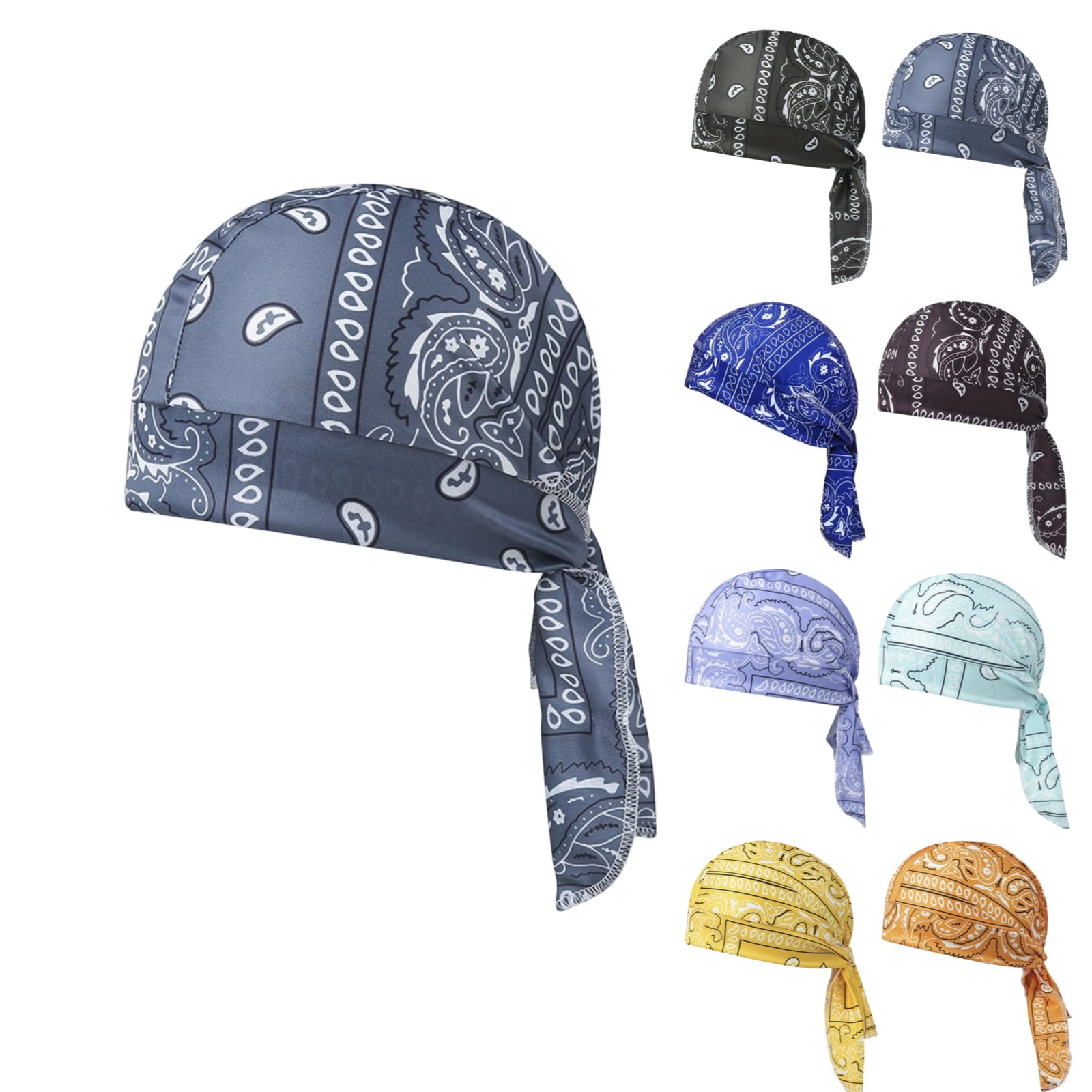 LTTVQM Paisley Cooling Headscarf Cap Breathable Comfort Durag