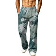 thumbnail image 1 of LTTVQM Pixel Camouflage Full Length Pants for Men 2026 Performance Grid Pixel Camo Lightweight Breathable Mens Athletic Wide Leg Full Length Pants Green M, 1 of 7